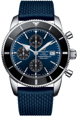 Breitling Watch Superocean Heritage Chronographe Gun Blue Rubber Aero Classic Blue A1331212/C968/277S