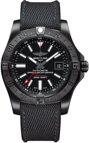 Breitling Watch Avenger II GMT Black Steel M3239010/BF04/253S