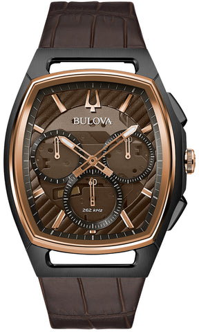 Bulova Watch Curve Chronograph 98A264