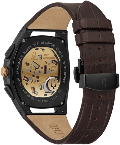 Bulova Watch Curve Chronograph