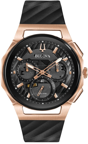 Bulova Watch Curv Mens 98A185