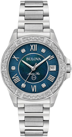 Bulova Watch Marine Star Ladies 96R215