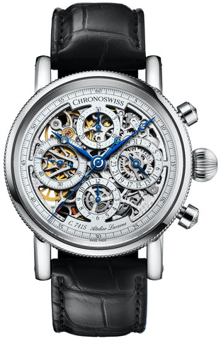 Chronoswiss Watch Sirius Opus Chronograph Skeleton CH-7543.1S-SI