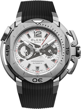 Clerc Watch Hydroscaph LE Central Chrono CHY-111.2 Silver