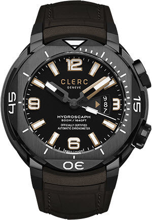Clerc Watch Hydroscaph H1 Auto H1-4A.10R.6 Black