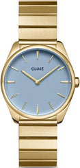 Cluse Watch Feroce Petite Blue Gold CW11203