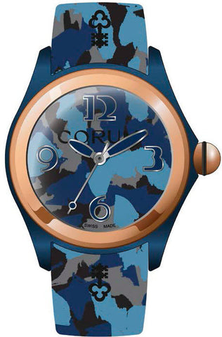 Corum Watch Bubble 52 Camouflage Blue L403/03324