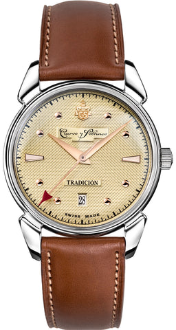 Cuervo y Sobrinos Watch Historiador Central Second Tradition 3195.1TR.C