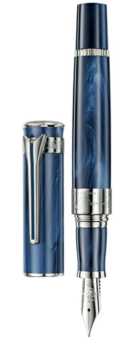 Cuervo y Sobrinos Fountain Pen Blue Historiador 100.1BMP