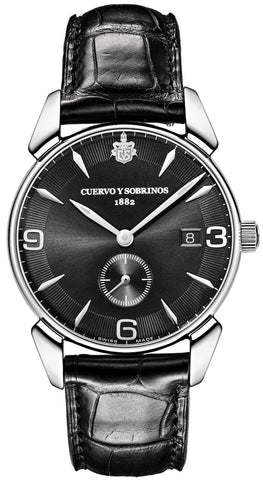 Cuervo y Sobrinos Watch Historiador Pequenos Segundos 3191.1VNS