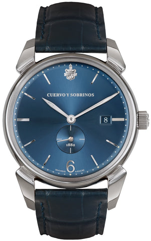 Cuervo y Sobrinos Watch Historiador Pequenos Segundos 3191.1BS