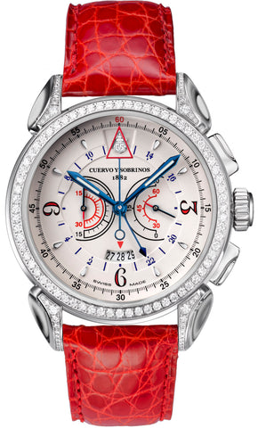 Cuervo y Sobrinos Watch Historiador Vuelo Chrono 3201.1I-S1-L