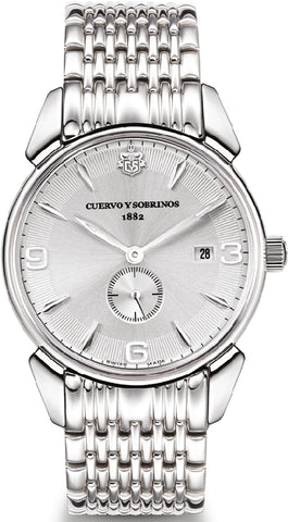 Cuervo y Sobrinos Watch Historiador Pequenos Segundos 3191B.1VAS