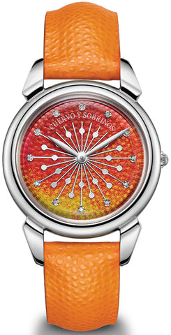 Cuervo y Sobrinos Watch Senora Sol Y Estrellas 3112.1SER