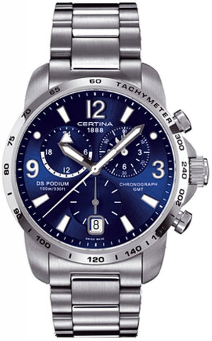 Certina Watch DS Podium Big Size Chrono GMT Quartz C001.639.11.047.00