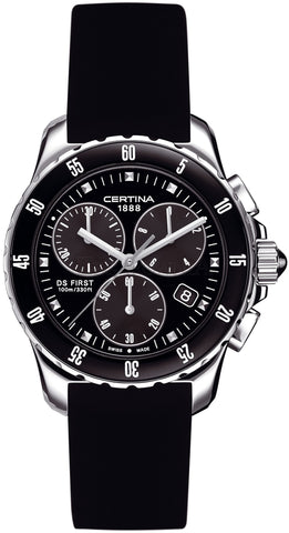 Certina Watch DS First Lady Ceramic Chrono Quartz C014.217.17.051.00