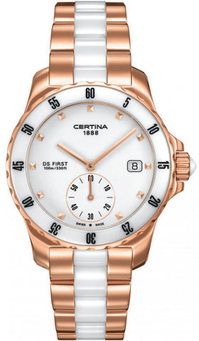 Certina Watch DS First Lady Ceramic Quartz C014.235.33.011.00