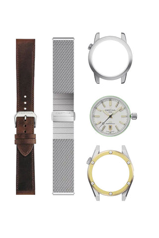 Certina Watch DS+ Automatic Silver Kit C041.407.19.031.01