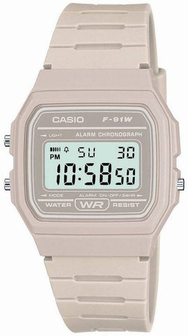 Casio Watch LED Light F-91WC-8AEF
