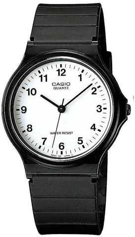 Casio Watch Quartz Black White MQ-24-7BLL