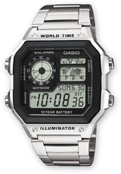 Casio Watch Alarm Chronograph AE-1200WHD-1AVEF