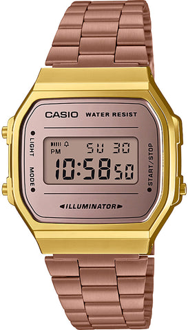 Casio Watch Illuminator Alarm A168WECM-5EF