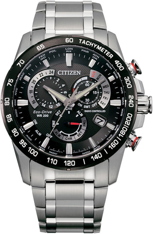 Citizen Watch Eco Drive Chrono A.T WR200 Mens CB5898-59E