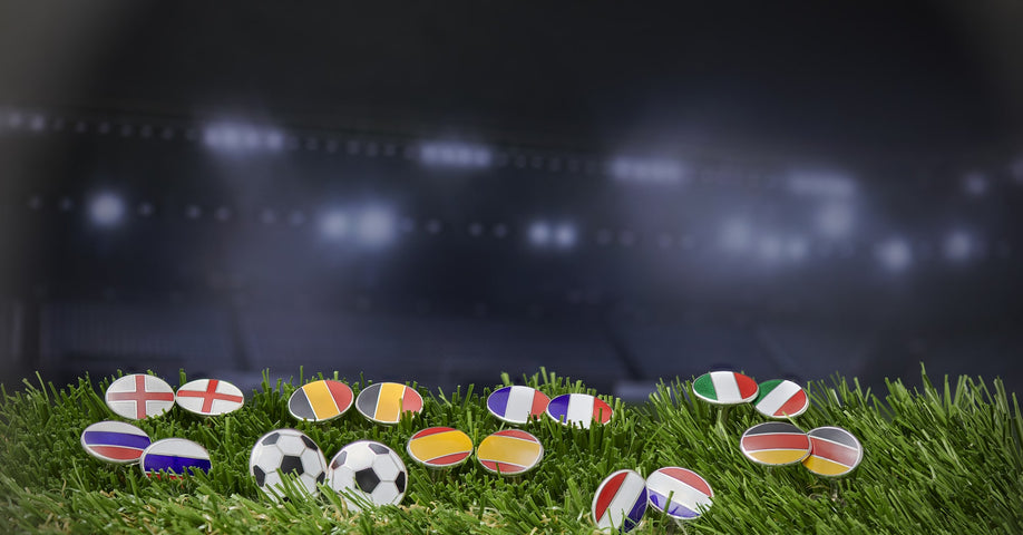 Deakin & Francis Cufflinks Sterling Silver Enamel English Flag, C0330S0001_3.