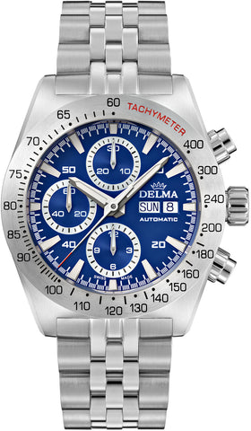 Delma Watch Montego Chronograph Blue 41701.732.6.041
