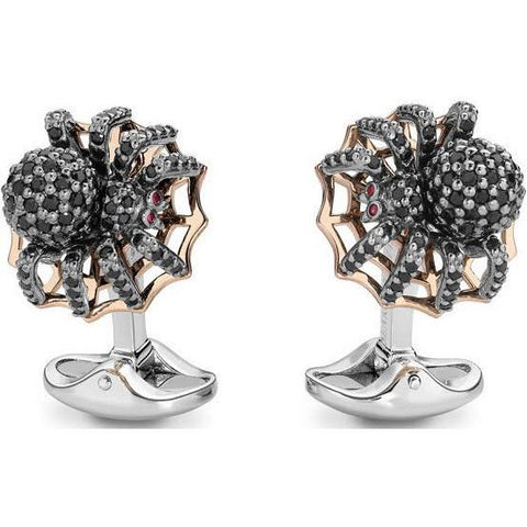 Deakin & Francis Cufflinks Black Spinel Spider Cufflinks C1740X0001