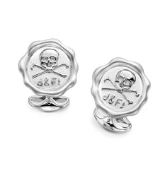 Deakin & Francis Cufflinks Sterling Silver D&F1 C1786X0001