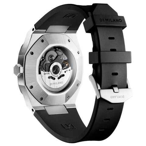D1 Milano Watch Mechanical Skeleton