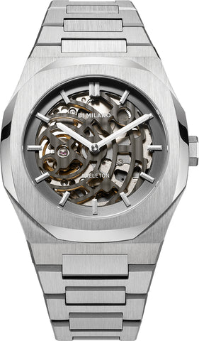 D1 Milano Watch Mechanical Skeleton D1-SKBJ01