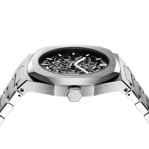 D1 Milano Watch Mechanical Skeleton