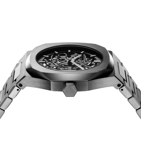 D1 Milano Watch Mechanical Skeleton
