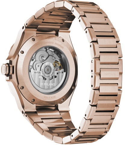 D1 Milano Skeleton Rose Gold Watch