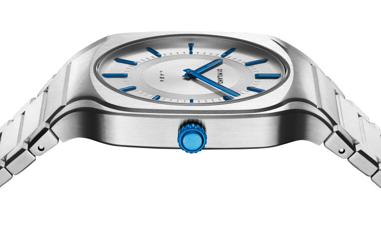 D1 Milano Square Silver Watch