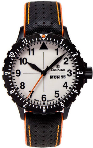 Damasko Watch DA 43 Black Robby Black Orange DA 43 Black Robby Black Orange