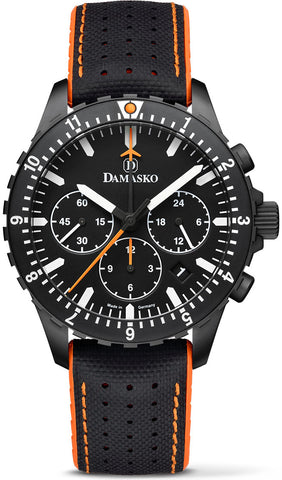 Damasko Watch DC 86 Orange Black Robby Black Orange DC 86 Orange Black Robby Black Orange