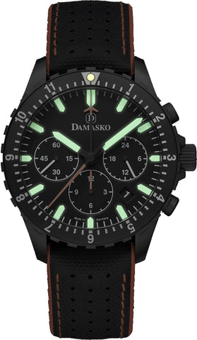 Damasko Watch DC86 Orange Black Robby Black Orange