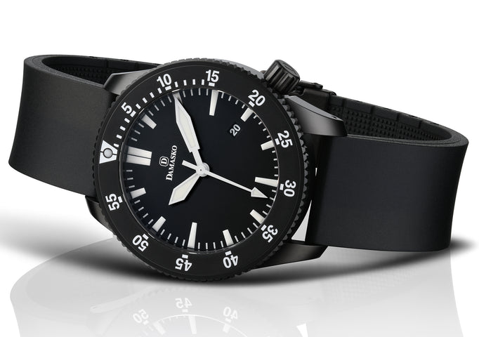 Damasko Watch DSub50 Rubber Sport Deployment Buckle