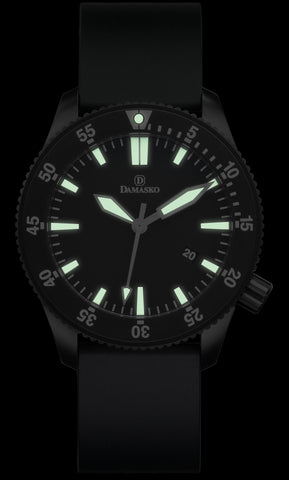 Damasko Watch DSub50 Rubber Sport Deployment Buckle