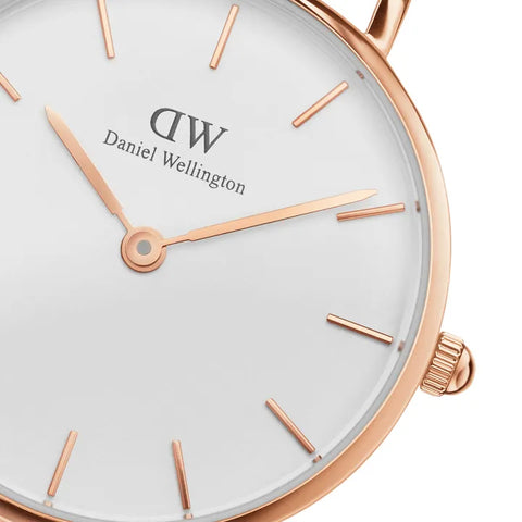 Daniel Wellington Watch Petite Rosewater White 28mm