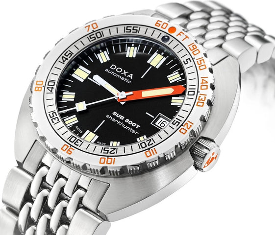 Doxa SUB 300T Sharkhunter Bracelet Watch