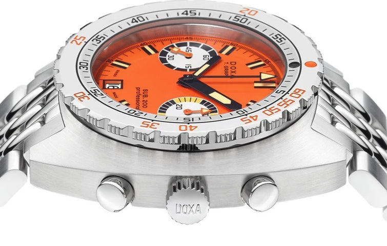 Doxa SUB 200 T.GRAPH Professional Limited Edition Bracelet Watch