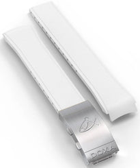 Doxa Strap SUB 1500T Rubber White With Folding Clasp