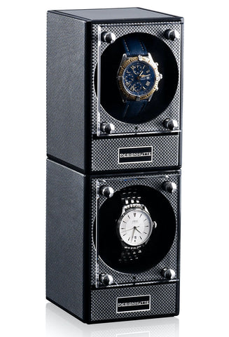 Designhuette Watch Winder Piccolo Starter Kit 2 Carbon