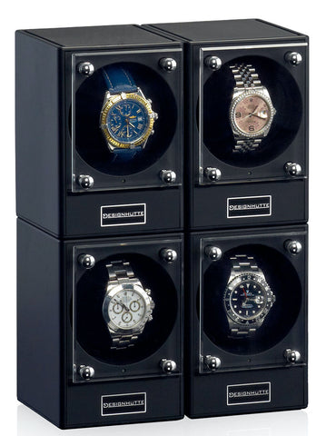 Designhuette Watch Winder Piccolo Starter Kit 4 Black