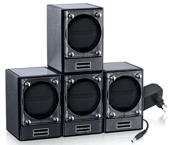 Designhuette Watch Winder Piccolo Starter Kit 4 Carbon