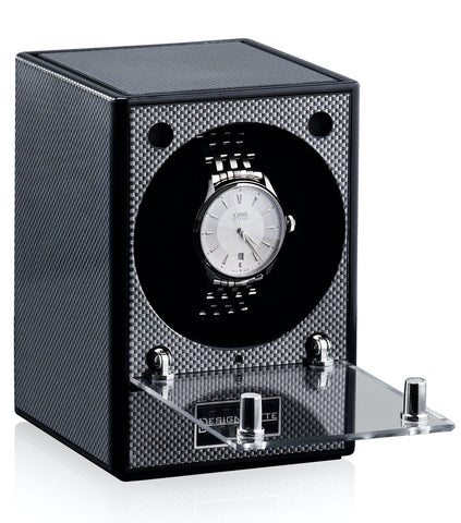 Designhuette Watch Winder Piccolo Starter Kit 4 Carbon